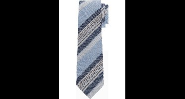 OLYMP SIGNATURE Stropdas blauw, Gestreept