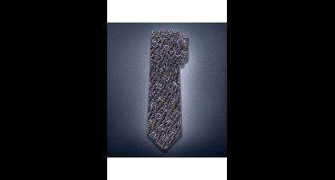 OLYMP SIGNATURE Stropdas bruin, Bloemen