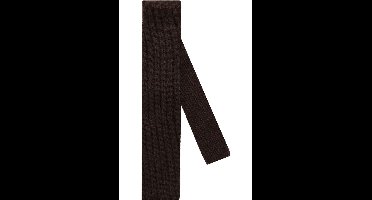 OLYMP SIGNATURE Dunne stropdas donkerbruin, Effen