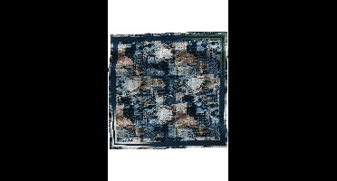 OLYMP SIGNATURE Sjaal nachtblauw, Bedrukt