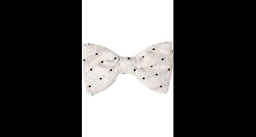 OLYMP SIGNATURE Vlinderdas wit/zwart, Motief