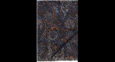 OLYMP SIGNATURE Sjaal blauw/bruin, Motief