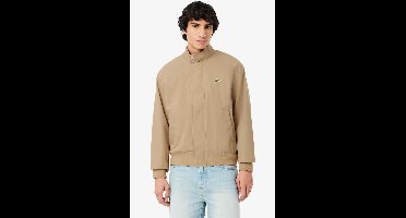 Lacoste Jas lichtbruin, Effen