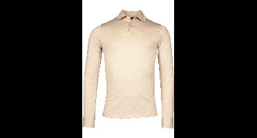 Baileys Modern Fit Poloshirt lange mouw , Effen