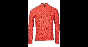 Baileys Regular Fit Half-Zip Sweater rood, Effen