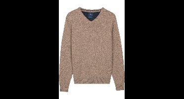 Baileys Regular Fit Trui V-halsbeige, Effen