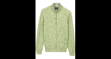 Baileys Regular Fit Cardigan Zacht groen, Jacquard