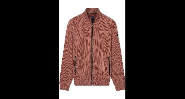 Baileys Regular Fit Cardigan rood, Effen