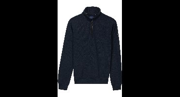 Baileys Regular Fit Sweatshirt donkerblauw, Gestructureerd