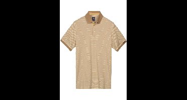 Baileys Regular Fit Polo shirt Korte mouw zand
