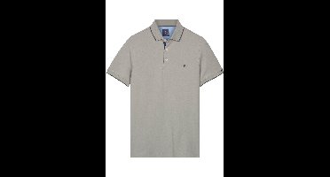 Baileys Modern Fit Polo shirt Korte mouw grijs