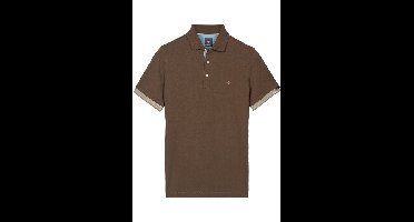 Baileys Modern Fit Polo shirt Korte mouw taupe