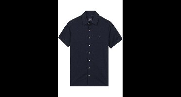 Baileys Modern Fit Jersey overhemd marine, Effen