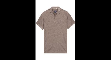 Baileys Modern Fit Polo shirt Korte mouw bruin