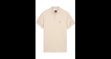 Baileys Modern Fit Polo shirt Korte mouw ecru