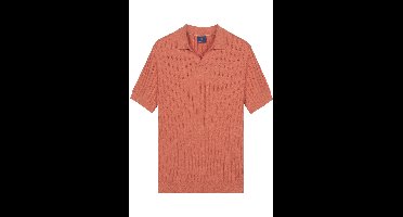 Baileys Modern Fit korte-mouwen trui rood, Effen