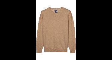 Baileys Regular Fit Trui V-halsbruin, Effen
