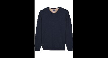 Baileys Regular Fit Trui V-halsmarine, Effen