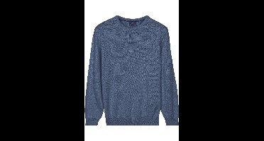 Baileys Regular Fit Trui ronde halsblauw, Effen