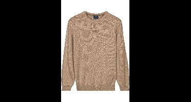 Baileys Regular Fit Trui ronde halsbruin, Effen