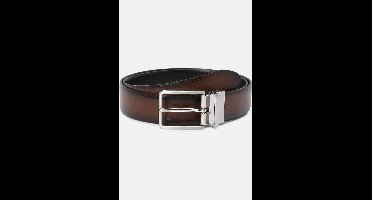 Lloyd reversible riem veelkleurig, Effen