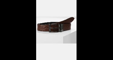 Lloyd reversible riem veelkleurig, Effen