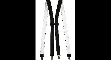 Lloyd Bretels zwart, Effen