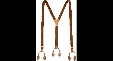 Lloyd Bretels cognac, Effen