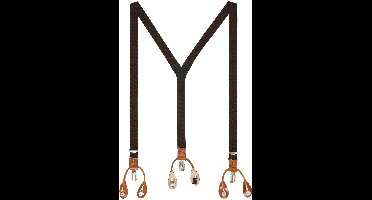 Lloyd Bretels bruin, Effen