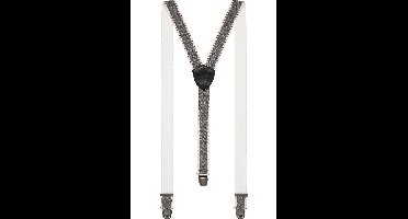 Lloyd Bretels lichtgrijs, Gestreept