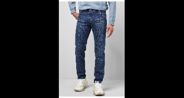 Meyer M5Comfort Fit Jeans marine, Effen