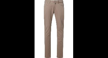 Pierre Cardin Tapered Fit Broek bruin, Effen