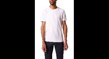 Pierre Cardin Modern Fit T-Shirt ronde hals wit, Effen