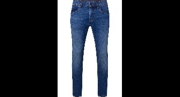 Pierre Cardin Regular Fit Jeans blauw, Effen