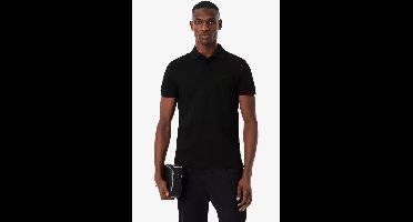 Lacoste Paris Regular Fit Polo shirt Korte mouw zwart