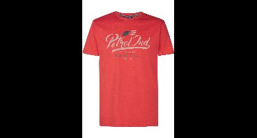 Petrol Industries Regular Fit T-Shirt ronde hals Veenbes, Bedrukt