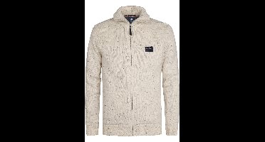 Petrol Industries Cardigan beige, Effen