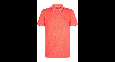 Petrol Industries Regular Fit Polo shirt Korte mouw rood