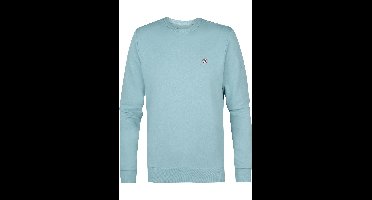 Petrol Industries Regular Fit Sweatshirt ronde halsblauw, Effen