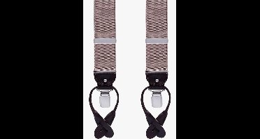 Profuomo Bretels kameel, Effen