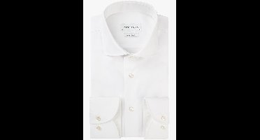 Profuomo Slim Fit Overhemd wit, Effen