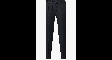 Profuomo Broek donkerblauw, Effen