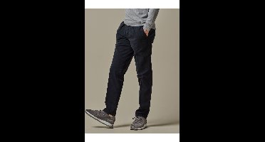 Profuomo Broek donkerblauw, Effen