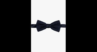 Profuomo Vlinderdas donkerblauw, Effen