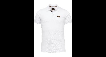 PME Legend Classic Fit Polo shirt Korte mouw wit