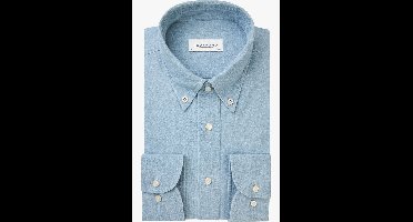 Profuomo Overhemd blauw, Effen
