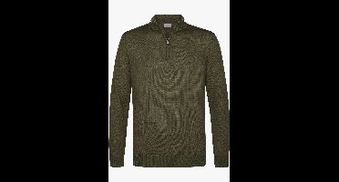 Profuomo Trui ritssluitinggroen, Effen