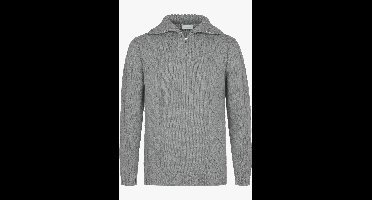 Profuomo Trui ritssluitinggrijs, Effen