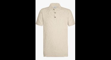 Profuomo Polo shirt Korte mouw beige