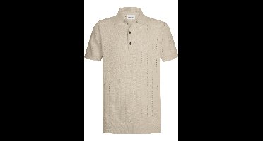Profuomo Polo shirt Korte mouw ecru